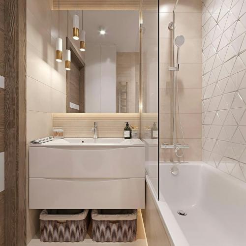 Идея дизайна ванной комнаты. Как Вам проект? 02