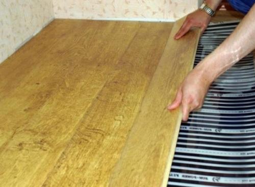 Можно ли делать электрический теплый пол под ламинат. Технология монтажа 09 Можно ли делать электрический теплый пол под ламинат. Технология монтажа 09