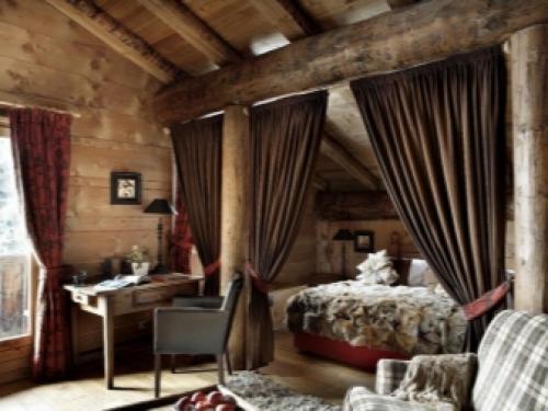 Спальня в деревянном стиле. Деревянная спальня 12