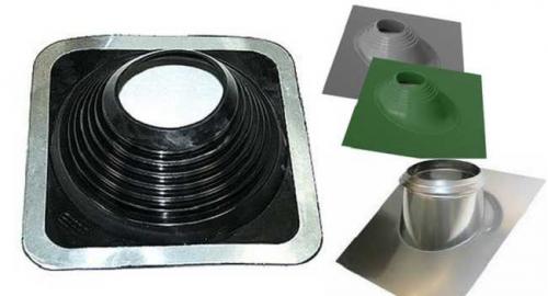 Проход дымохода через кровлю. Как обустроить проход трубы через крышу 05 Проход дымохода через кровлю. Как обустроить проход трубы через крышу 05