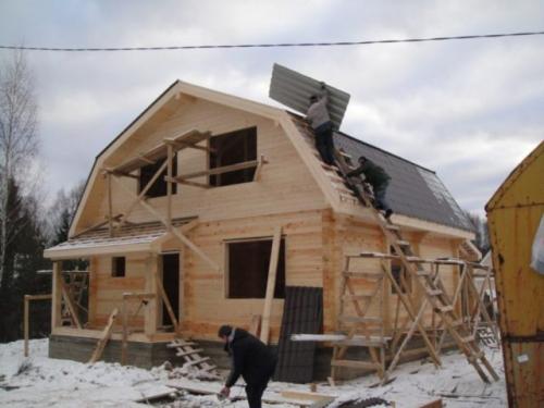 Строят ли дома зимой. Можно ли строить дом в зимнее время?