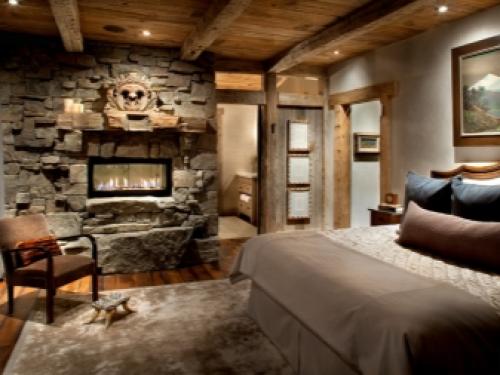 Спальня в деревянном стиле. Деревянная спальня 11