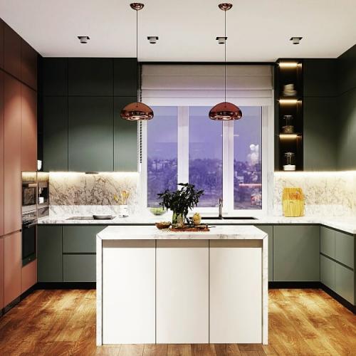 Дизайн квартиры в Москве площадью 145 кв.м 02