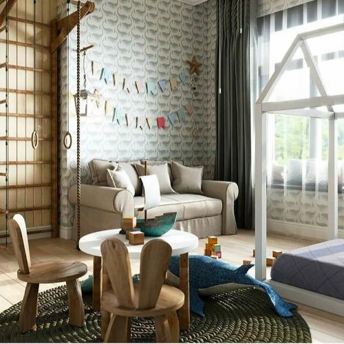 Друзья, оцените дизайн детской комнаты 01