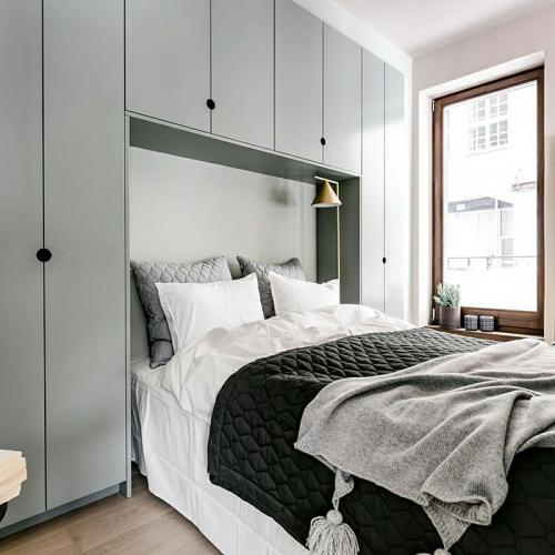 Компактная маленькая квартира с умными решениями в Стокгольме. 06