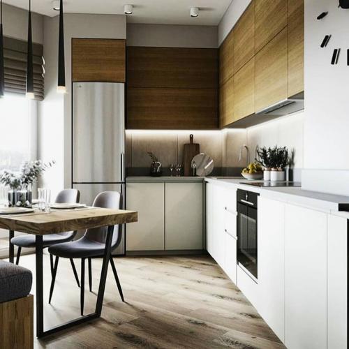 Понравился Вам дизайн этой кухни? 03