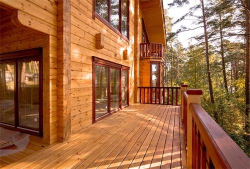 Финские дома из клееного бруса. Плюсы