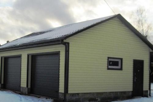 Обшивка гаража профлистом. Как можно своими руками обшить гараж профлистом снаружи, пошаговая инструкция