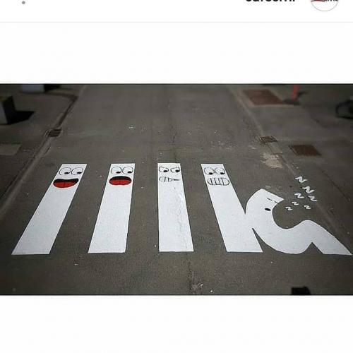 Забавный стрит — арт на улицах города 02