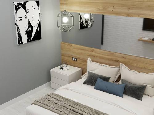 Спальня для одного из проектов в ЖК Art Residence 02