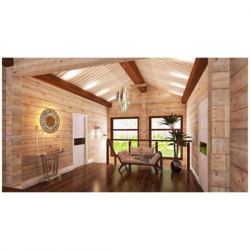 Проект дома из клееного бруса 02