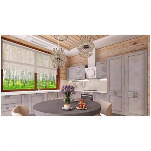 Проект дома из клееного бруса 09