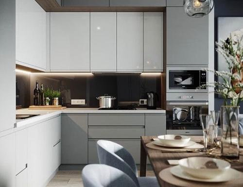 Оцените дизайн кухни с диванчиком 02