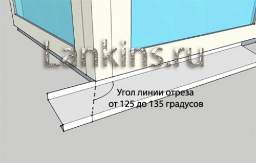 Как соединить отливы на углах 90 градусов. Как соединять отливы?