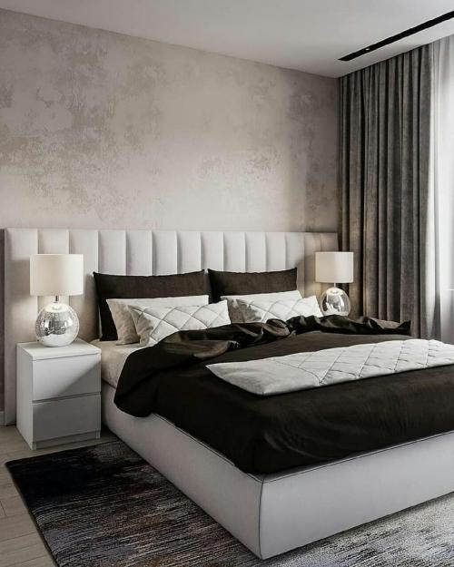 Спальня с гардеробной, 17м². Что вам понравилось, а что — нет? 07