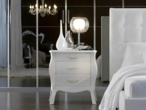 Прикроватные тумбы для спальни ширина. Виды и особенности 06