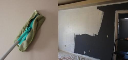 Можно ли клеить обои поверх водоэмульсионной краски. Этап 1 – подготовка поверхности