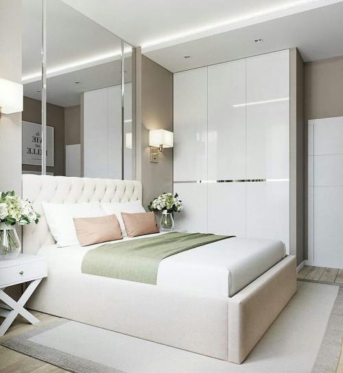 Светлая спальня. Как Вам дизайн? 01