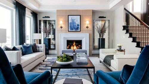 Цвет стен в загородном доме. Интерьер загородного дома — особенности дизайна