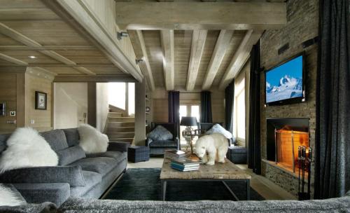 Внутренняя отделка дома шале. Альпийский стиль в интерьере