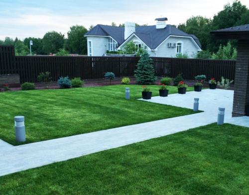 Газон рулонный состав трав. Рулонный газон — использование в ландшафтном дизайне и проектирование лужаек (90 фото)