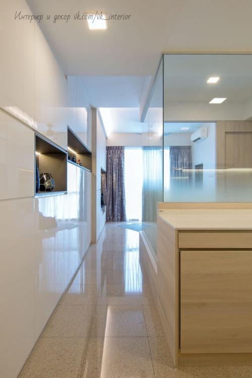 Зонирование в однокомнатной квартире. Оцените идею от 1 до 10 06