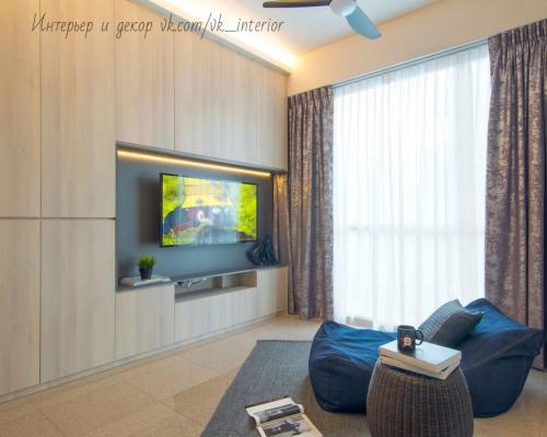 Зонирование в однокомнатной квартире. Оцените идею от 1 до 10 04