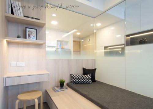 Зонирование в однокомнатной квартире. Оцените идею от 1 до 10 05