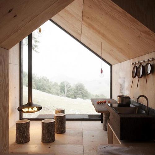 Домик в горах. Пожили бы там недельку?) 01