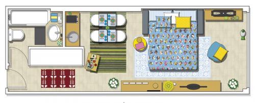 Светлая квартира с яркими акцентами. 07