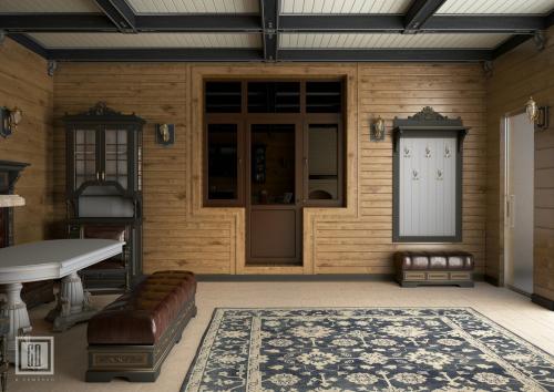 Летняя кухня в частном доме 03