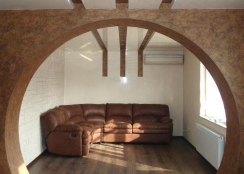 Дома с арками. Арки из гипсокартона (100 фото): идеи дизайна