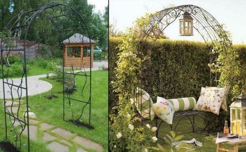 Арки во дворе частного дома. Как обустроить двор частного дома стильно, бюджетно и функционально (120+ фото)