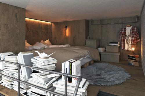 Двухуровневая квартира в стиле лофт. Оцените дизайн. 03