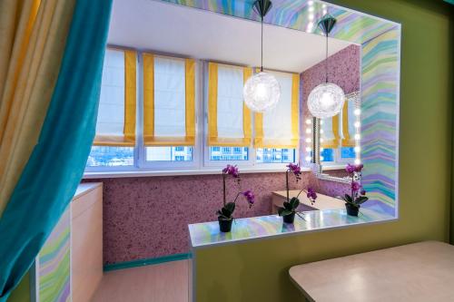 Обои в дизайне балкона 06