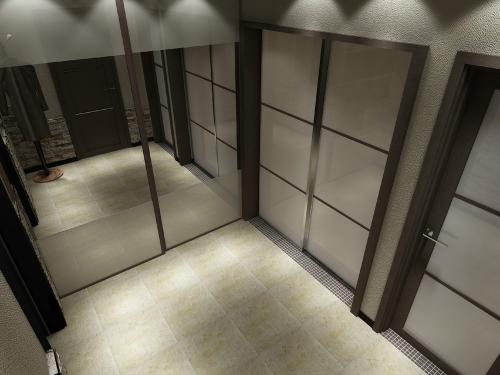 Однокомнатная квартира, дизайн — проект 09