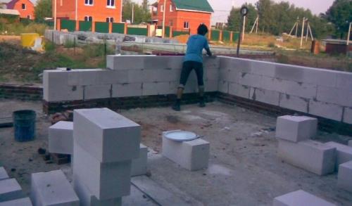 Дом из газобетона своими руками. Дом с газоблока – преимущества и слабые стороны 05 Дом из газобетона своими руками. Дом с газоблока – преимущества и слабые стороны 05