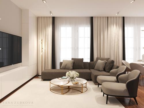 Дизайн — проект кухни — гостиной. Что бы Вы изменили в этом проекте? 03