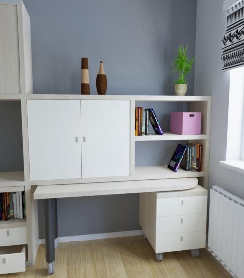 Как Вам расстановка мебели в детской? 08