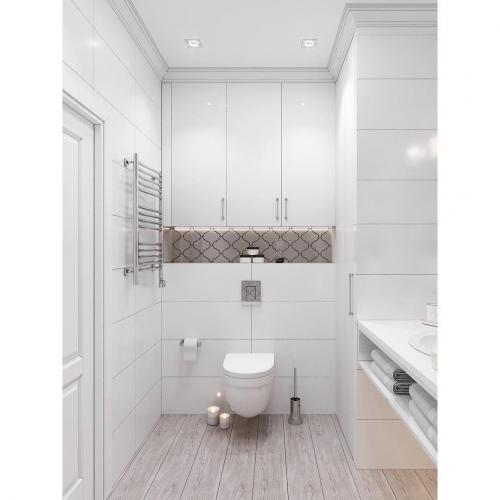 Дизайн интерьера ванной в ЖК Ньютон 🍎 02