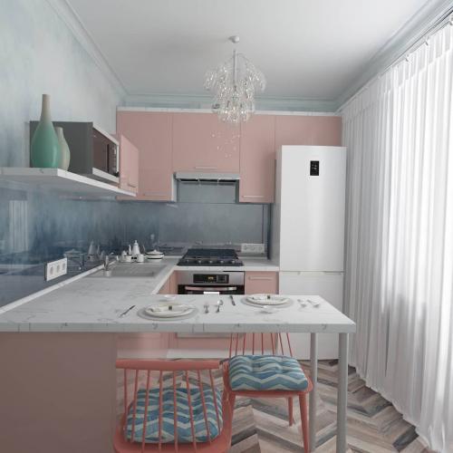 Дизайн — проект кухни 6,5 кв. м 02