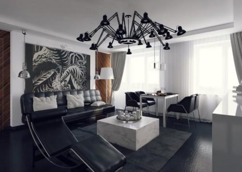 Оцените дизайн квартиры, 54 кв. м 01