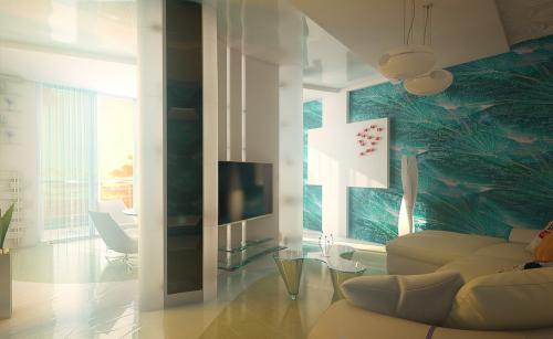 Интересный дизайн — проект квартиры — студии 04