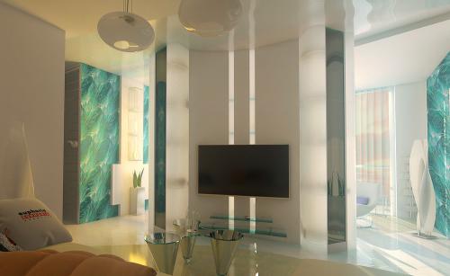 Интересный дизайн — проект квартиры — студии 03