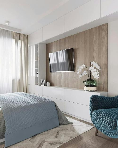 Как Вам дизайн спальни? Что-то бы изменили? 01