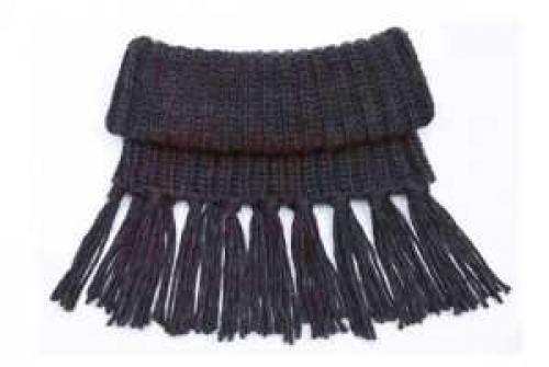 Как сделать висюльки на шарфе спицами. Способы создания бахромы на шарфе