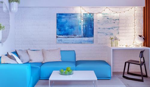 Дизайн — проект однокомнатной квартиры. Что бы Вы тут изменили? 01