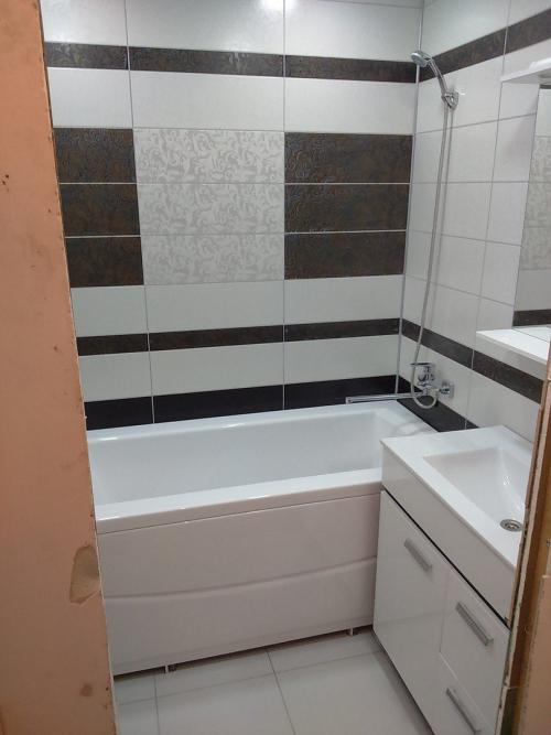 Ванная комната от нашего подписчика: «Сделали ремонт, как вам?» 04