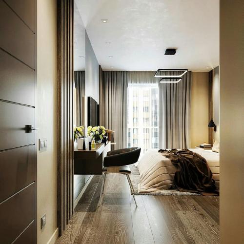 Что нужно изменить в интерьере этой спальни по вашему мнению? 03