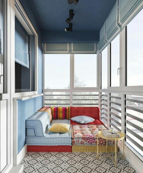 Как вам такой вариант оформления балкона? 02